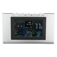 GOCHANGE Wireless Atomic Digital Color Forecast Station/Humidity Monitor/ Hygrometer with Calendar, Alarm Clock... N7