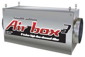 Hydrotek 1200 CFM Air Box 3 Stealth Edition, 8"