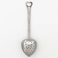Stainless Steel Heart Shaped Tea Infuser Filter Spoon Strainer