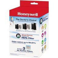 Honeywell Allergen Remover Replacement HEPA Filters, 3 count