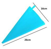 JIngwy 5 Size Icing Bag Set with All Types 10 Inches 12 Inches 14 Inches 16 Inches 18 Inches Reusable Decorating...