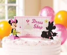 Minnie Mouse Shopping Cake Topper