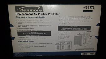 83378 Sears/Kenmore Air Cleaner Replacement Filter N3