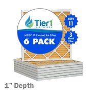 14x14x1 Ultra Allergen Merv 11 Pleated Replacement AC Furnace Air Filter (6 Pack) N2