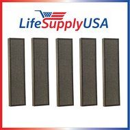 5 Pack - True HEPA + Pre Filter Replacement Filter for C FLT5250 PET Germ Guardian will fit Germguardian 5000...