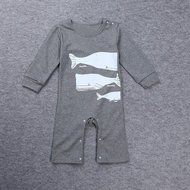 Romper ,BeautyVan Newborn Infant Baby Boys Girls Print Romper Jumpsuit Bodysuit Clothes Outfits (24M, Gray) N2