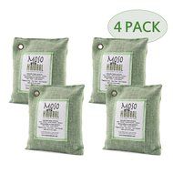 Moso Natural 200gm Air Purifying Bag, Green, 4-Pack N3