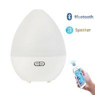 Joymee 5 in1 Atomizer Humidifier Whisper-quiet Operation, Aroma Diffuser, 7 Color LED Lights, Blue-tooth Audio... N2