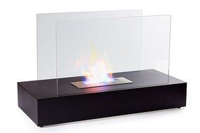 X-Large 31.5" Ventless Ethanol Alcohol Freestanding Fireplace - Tabletop Design Great for Indoor &amp; Outdoor Living...