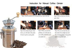 Stainless Steel Hand Coffee Grinder N2