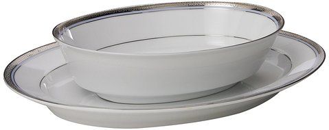 Noritake Piedmont Platinum 5-Piece Completer Set