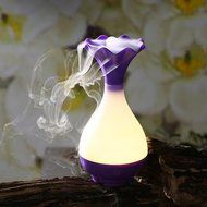 YJY Elegant Vase Aromatherapy Essential Oil Diffuser - USB Silent Ultrasonic Waterless Auto Shut-off Air Humidifier... N14
