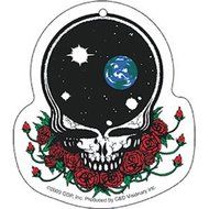 Grateful Dead Space Face Lemon Scent Auto Office Air Freshener Hang By String Travel Air Purifier