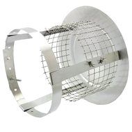 Anti Bird/Rain Stainless Steel 9-inch Mesh Flue Chimney Cap Cover N2