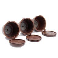 3 cups/pack Refillable Dolce Gusto Coffee Capsule Refilling more than100 times Reusable dolce gusto coffee capsule