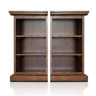 Lifesmart Lifelux FP0017-AC1 Side Shelves for Media Center Fireplace in Burnished Oak, 48"