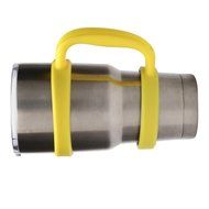 Morecome 30 Oz Stainless Steel Insulated Tumbler Mug Handle (Yellow) N2