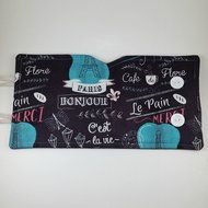French Press Cozy Cover, Cafetiere Cosy, 8 cup, Handmade Coffee Gift, Paris Themed N2