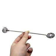 4U-Lucky(TM) Hot sale Durable Honey Dipper Swizzle Spoon Stick Egg Beater Mixing Whisk Tool N2