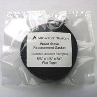 Midwest Hearth Wood Stove Replacement Gasket for Woodburning Stoves - Graphite Impregnated Fiberglass Gaskets... N4