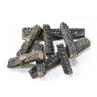 8 Piece Wood-like Ceramic Log Set