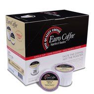 Euro Coffee Sumatra Mandehling, 24 Count Single-Serve K-Cup Keurig Compatible. Award Winning Artisan Coffee Roaster N13