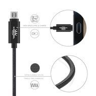 KingCool Micro USB Charge Cable 3 Pack 3.3 ft/1m Durable Braided Nylon V8 High Speed USB Data Transfer Cable Data... N4