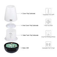 Essential Oil Diffuser, 300ml Long Time Aromatherapy Cool Mist Humidifier with Bluetooth, Digital Clock, 2 Modes... N3
