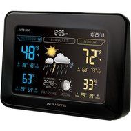 AcuRite Color Weather Station with Forecast/Temperature/Humidity/Moon Phase/Intelli-Time Clock (Model 02022WB) N4