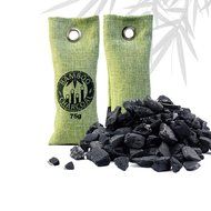 Kicada Bamboo Charcoal Air Purifying Bag Odor Eliminator 75g Pack of 2 N5