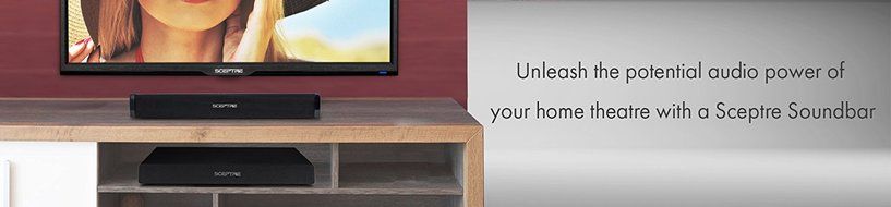 Sceptre SB80-PS SB Soundbar Home Speakers (Power Black) N2