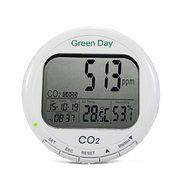 AZ 7788 Desktop Indoor Air Quality CO2 Meter Temperature Relative Humidity Monitor White