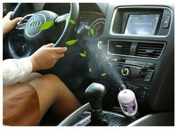TZWNS Auto Car Aromatherapy Purifier Mini Air Aroma Humidifier Portable Fragrance Essential Oils Diffuser Car... N3