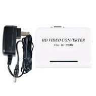 SLLEA for PC Laptop DVD 1080P Audio VGA to HDMI HD HDTV Video Adapter Converter Box N3