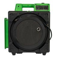 XPOWER X-2480A Professional 3 Stage Filtration HEPA Purifier System Mini Air Scrubber - Green N5