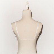 Bra Top ，Beautyvan Comfortable Fashion Underwear Lace Frenum Strap Lingerie Bra Top (L, White) N2