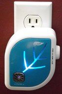 O3 LEAF Plug-In Adjustable Ionic Air Purifier (ORANGE) N9