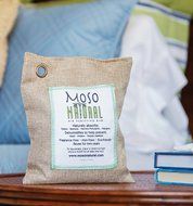 Two (2) Moso Natural Air Purifying Bags 1-200g and 1-500g (Natural) N12