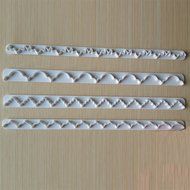 LYNCH 4 Pcs/Set Straight Frilling Gum Paste Frill Edge Cake Cookie Fondant Mold Tools Bakeware