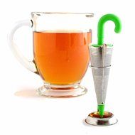 Norpro 5643 Umbrella Tea Infuser with Drip Catcher