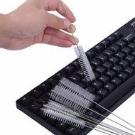 eBoot 10 Pieces Nylon Tube Brush Pipe Cleaning Brushes, White