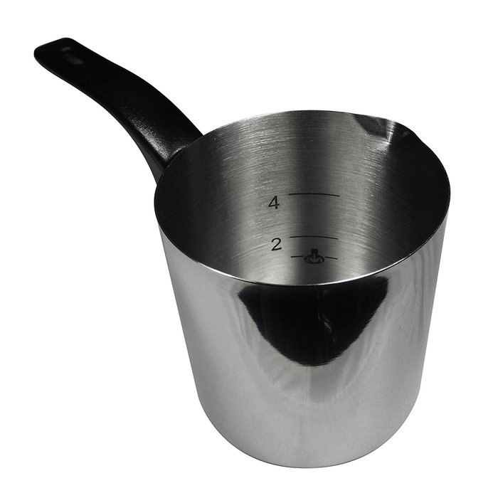 Mian 4 Cup Universal Stainless Steel Espresso Replacement Carafe N3