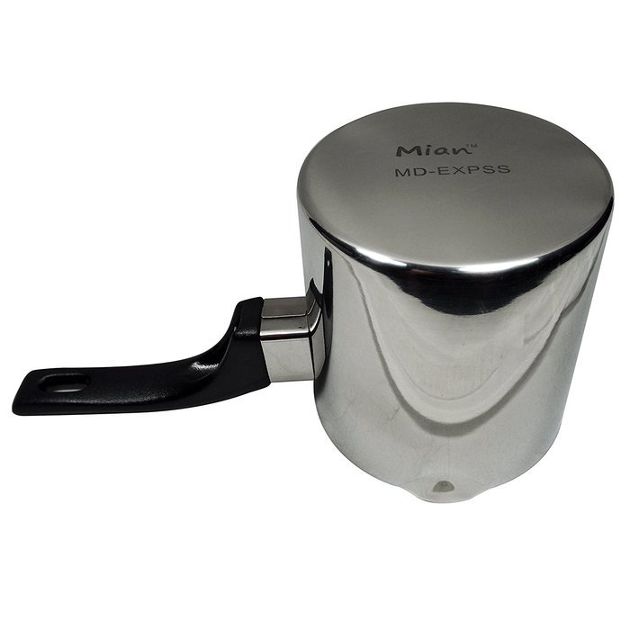 Mian 4 Cup Universal Stainless Steel Espresso Replacement Carafe N4