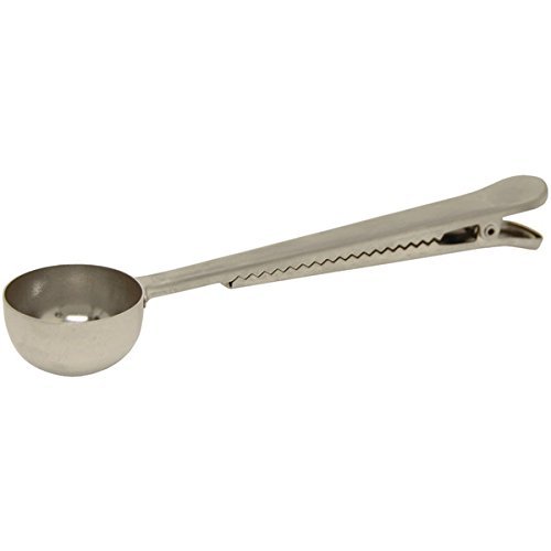 Starfrit 094250-006-0000 2-in-1 Coffee Scoop Clip, Silver