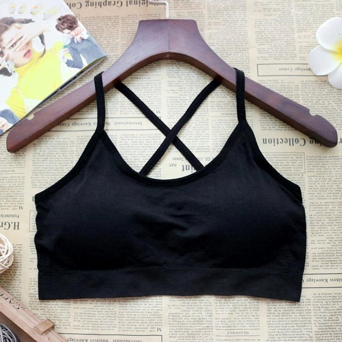 PHOTNO Women Vest Crop Top Bralette Bustier Cami Bustier Tank Tops