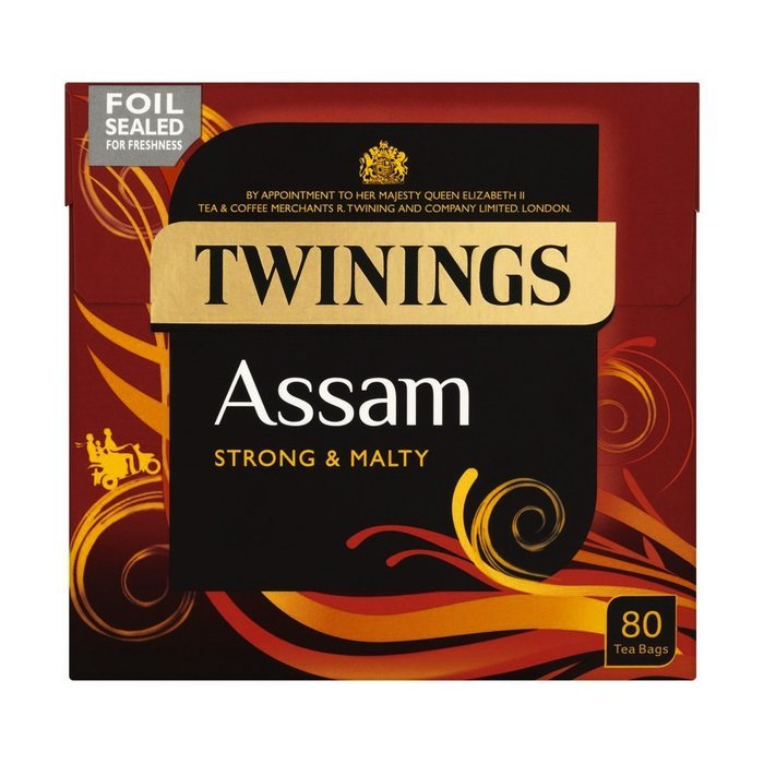 Twinings Assam Strong and Mighty 80 Tea Bags N2