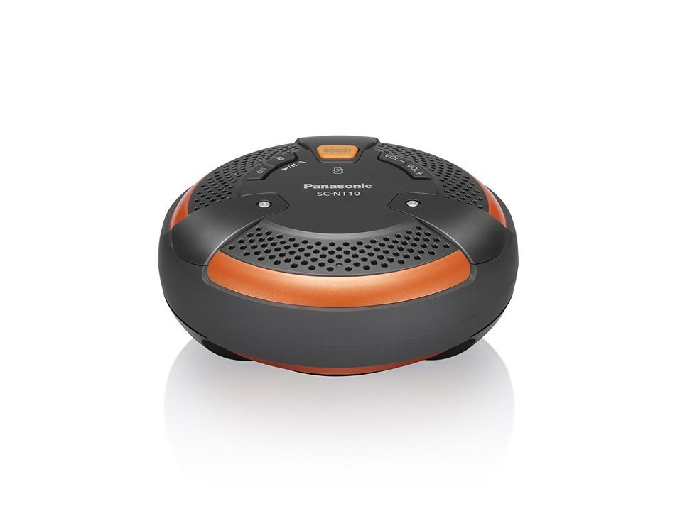 Panasonic SC-NT10-D TOUGH BlueTooth Portable Wireless Speaker System (Orange/Black)