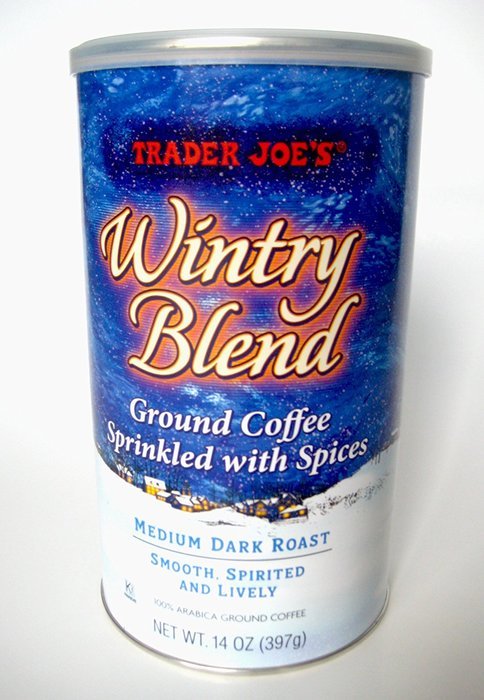 Trader Joe's Wintry Blend Ground Coffee Medium Dark Roast...14 Oz. N2