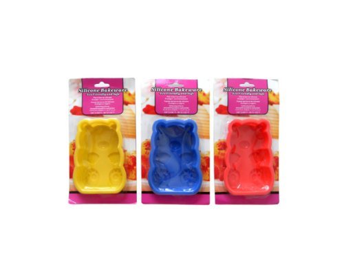 "Silicone Bakeware, Teddy Bear Shaped"