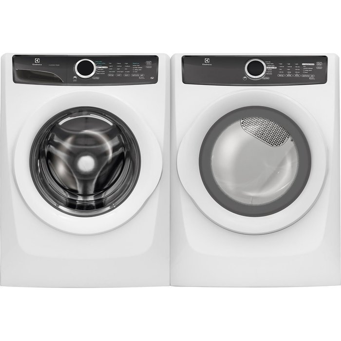 Electrolux Front Load Washer and Electric Dryer Set EFLW417SIW and EFME417SIW